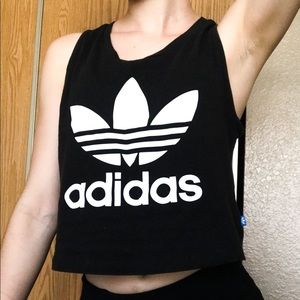 Adidas Logo Crop Top